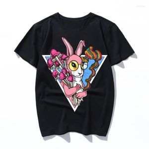 Camisetas masculinas cogumelos gic rbit harajuku camiseta feminina ulzzang t-shirt imprimido 90s graphic engraçado mast tshirt moda top