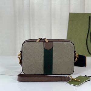 10A Top Tier Quality 699439 Beige Ebony Ophidia Shoulder Bags Crossbody Messenger Bag Women Designer Canvas leather Green Red With Stripe Strap Vintage Casual