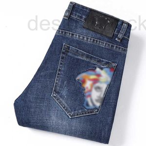 Jeans masculino Spring Summer Summer Novo belo jeans Counter Cattle Men's Calça 728J