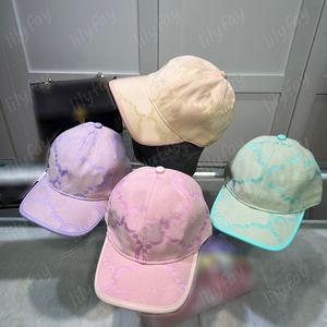 Роскошные спортивные кепки Дизайнерская шляпа Стильные розовые Jumbo G Letters Hats For Men Ball Caps Mens Casual Casquette Womens Beanie Outdoor 4 Colors 2023
