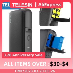 Selfie Monopods TELESIN 10000mAh Powerful Power Bank for 11 hero 11 10 9 8 7 6 5 Fast Charge External Battery Portable Powerbank 230325