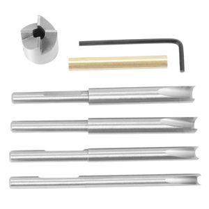 Hand Tools Pen Barrel Trimming System With 3/4 Inch Cutting Head 7mm 8mm 3/8 10mm Pilot Shafts Mill Trimmer Set