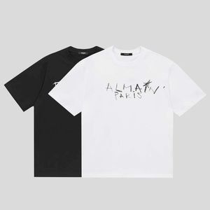 2023 メンズファッション tシャツデザイナー男性服黒、白 tシャツ半袖女性のカジュアルヒップホップストリート tシャツ D1115