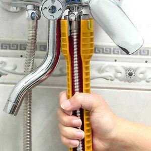 Bagno Flume Wrench Sink Faucet Plumbing Pipe Repair Tool Set Anti-slip 6/7/8 in 1 Manufatto per l'installazione della cucina