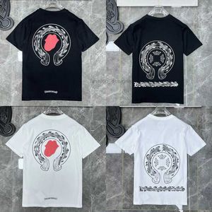 CH luksusowa koszulka męska marka mody para tops tees T-shirty mężczyźni bluzy sanskryc