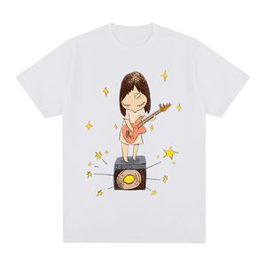 メンズTシャツヨシトモナラギターサマータートシャツコットンマンTシャツTシャツレディース230325