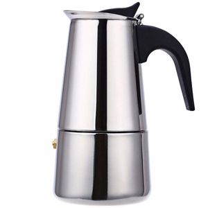 Kaffekrukor 2469 koppar kaffekanna rostfritt stål mockas espresso latte spovetop filter moka kaffe maker kaffekanna för kök WF111 230324