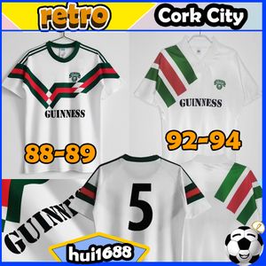 Retro Ireland Soccer Jerseys 1988 1989 1992 1994 cork City Men Home Adult Tracksuits Dillon Vintage Classic 88 89 94 R. Dillon Vintage white Camisetas de Futbol S-2XL top
