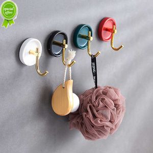 Neue Neue Ins Keramik Wand Dekor Haken Stanzen-freies Tür Schlüssel Kleidung Mantel Handtuch Aufhänger Robe Haken Halter rostfrei Organizer Haken Rack