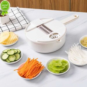 New Kitchen Multifunctional Salad Utensils Vegetable Chopper Carrot Potato Manual Shredder Kitchen Cooking Vegetable Tools