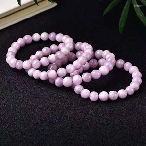 Strand Purple Spodumene Bracelets for Women Charms Jóias Minchas Fazendo Casais Combinando Fashion Friendsis