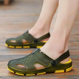 Sandalen ARUONET Echtes Leder Herrenschuhe Plus Große Größe Leichte Strapazierfähige Freizeitsandalen Street Style Herren