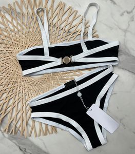 Set di bikini sexy classici costumi da bagno designer signore costumi da bagno black fashion beach swim wears abbigliamento da bagno femminile marchio biquini s-xl 506604