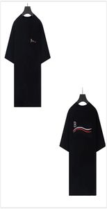 2022 Men Camisetas diseñador ropa Lightning Alphabet T Shirt Graphic Tee High Street Flower Tshirt Sports Wick Drying Shirts Hip 6470909