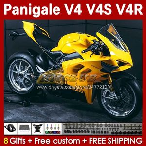 Motocyklowe owiewki dla Ducati Street Fighter Panigale V4S V4R V 4 V4 S R 18 19 20 Body 41no.61 V4-S V4-R 18-22 V-4S V-4R 2018 2019 2020 MOLD BEZPIEDŁOWY KOSUKTWA KOSUKTWORT