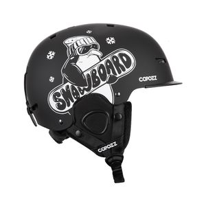 Сертификат Ski Helmets Copozz Unisex Ski Stmite Сертификат Полукрытый антиип-лыжный шлем для взрослых и детей.