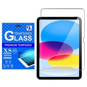 Clear Tempered Glass Thin Screen Protector för iPad 10: e Gen 10,9 tum Mini 6 Air 5 4 Pro 11 10.2 10.5 Anti-Scratch Transparent Protective Film