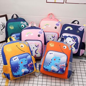 School Bags Summer Children Backpack Cute Print Bag For Kids Large Capacity Travel Backpacks Waterproof Storage