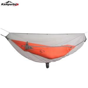 Namioty i schroniska Kamperbox Hammock Mosquito Net Camping Bugnet 230325