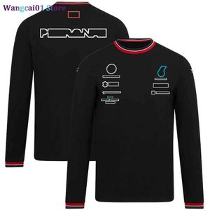 Herrt-shirts F1 racing kostym 2022 Långsevt lag uniform herr fan t-shirt sommar anpassade bilar 0325H23