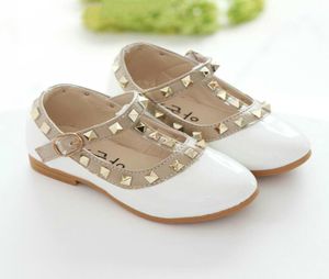 The Of Girls Sandals Leather Shoes For Children Rivets Shoes Leisure Girls Princesses Dancing Shoes5321770