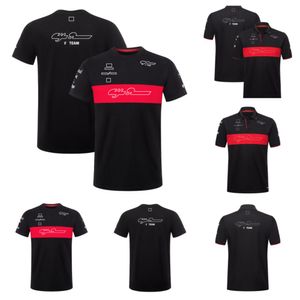 Men's T-Shirts 2023 new F1T-shirt summer racing suit for fans short-sleeved T-shirt Polo shirt for men and women custom work clothes M230410