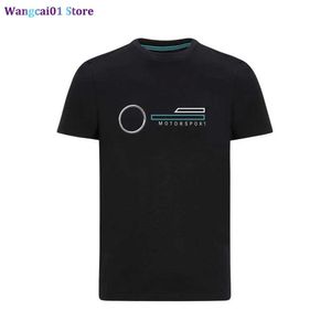 Men's T-Shirts 2021 F1 Team Short Seve T-Shirt Racing Suit Car Work Sports Car Formula One Racing Suit 0325H23