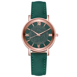 HBP Women Watch Casual Business Wristwatch Skórzany pasek projektantów zegarki Modna kopa elektronicznego ruchu kwarcowego