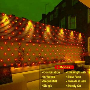 Stringhe 4/3 2/1.5 1.5m LED Net Light 8 modalità Mesh Fairy String String per Natale Matrimonio Outdoor Indoor Garden Recinzione DecorLED