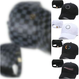 Letra Bordado V Itália Baseball Cap da moda de luxo Mulheres viajam com uma marca curva Snapback Sunshade Designer Fit Hat Ball Caps Street Casquette A6