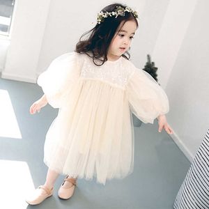 Kızın Elbiseleri Sahar Çocuk Bebek Tatlı Prenses Tasarımcı Kıyafetleri 0-5y Y2303