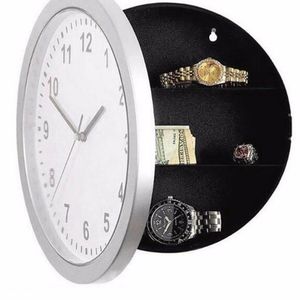 Storage Boxes Bins Hidden safe Large Wall Clock safety box secret secuirty box Money Jewellery Stuff Storage home office Cash Safes wholesale 230324