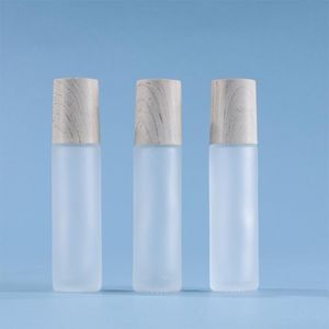 10ml Roll On Glass Bottle Thick Frosted Perfume Empty Roller Vials