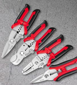 Wire Stripping Pliers Multifunctional Electrician Special Tools Pulling Cutting Small Copper Pipe Crimping