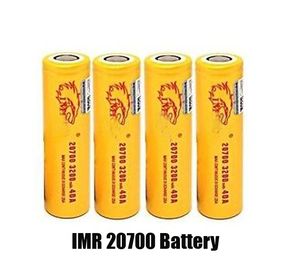 IMR 20700 21700 Li-ion Battery 3200mAh Green 4800mAh 3.7V 30A 40A Högt avloppsuppladdningsbar litium Smart Electric Toy vs Listman IMR20700 IMR21700