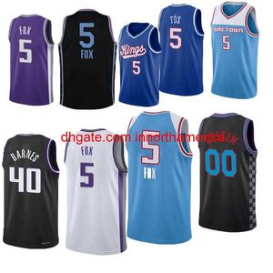 Costurado Basquete Jerseys DeAaron 5 Fox Keegan 13 Murray 55 Josh Jackson 41 Trey Lyles Justin 9 Holiday Domantas 10 Sabonis Jeremy 26 Lamb Barnes Men Jersey