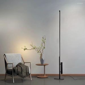 Floor Lamps Modern Minimalist Lamp LED Line Lights Nordic Living Room Bedroom Sofa Standing Indoor Decor Light Fixtures