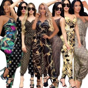 Повседневные платья Sexy Slip Bodycon Women legging Womens Bandage Backless Комбинезоны Summer Graffiti Printed Bodycon Rompers One piece Юбки Одежда