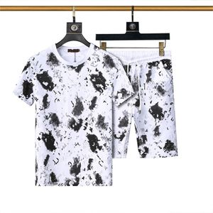 Men Tracksuit Designer Suit Dwuczęściowy zestaw sportowe spodnie dresowe z bluzy z kapturem z długim rękawem na sprężynowe spodnie Tracki dna Man Joggers swobodne garnitury 01