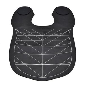 Cortar o CAPE 1PC Cardim de cabeleireiro profissional embrulhado em colorir d'água de barbeiro Cortado de tingimento preto Apron para o salão 230325