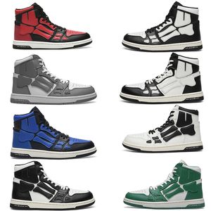 Skel Top Designer Running Shoes para homens mulheres cor preto branco verde vermelho azul cinza Chaussure Top Quality Moda Unissex Trainers Sports Sneakers Tamanho 36-44