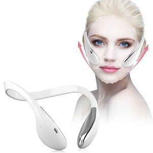 Face Massager Electric V Face Lifting Double Chin Reducer Lifting Slimming Shaping Microcurrent Led Light Devices Neck Massager Lift 230324