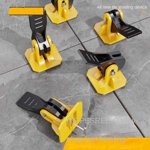 10/50pcs Tile Leveler Adjuster 1.5mm Floor Tile Tool Posicionando Artefatos Nivelador Localizador Espaçadores Ferramenta de Construção para Telha