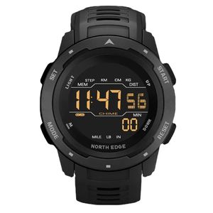 Outdoor Gadgets outdoor sports waterproof smart watch alarm clock pedometer mileage calorie multi-function student watch