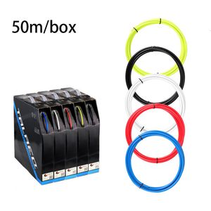 Water Bottles Cages 50mbox MountainRoad Bicycle Shift Cable Tube Case MTB Bike Brake Pipeline Bikes Inner Oil Fill Line Pip 230325