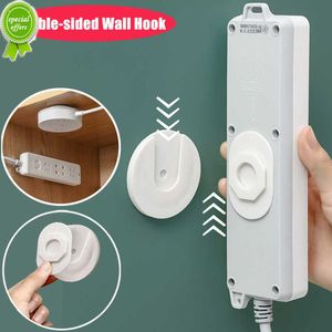 New New Double-sided Adhesive Wall Storage Hook Suction Cup Hook Socket Hanger Multi-purpose Closet Door Organizer Hook Water-proof