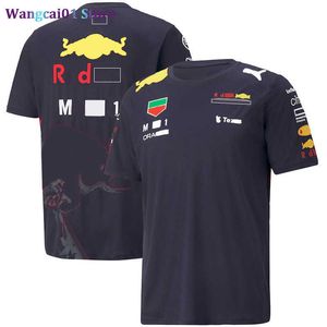 メンズTシャツ新しいリバルF1 Tシャツアパレルフォーミュラ1ファンExtre Sports Fans Breathab F1 Clother