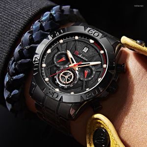 Wristwatches MAKAWER Luxury Fashion Mens Quartz Watch Waterproof Sports Watches Man Business Clock Calendar Chronograph Male Wristwatch
