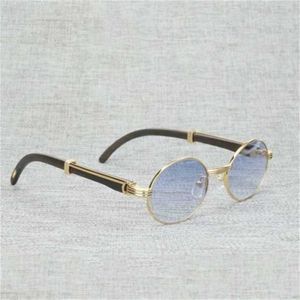 Occhiali da sole da spiaggia per uomo e donna di design con sconto del 20% in legno naturale da uomo in corno di bufalo nero trasparente da donna per occhiali da guida da club in legno rotondo Gafas Oculos Goggles