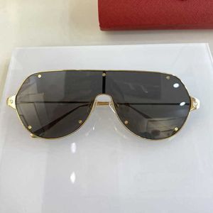 30% OFF Luxury Designer New Men's and Women's Sunglasses 20% Off Fashion light large frame toad type female style card boutique metal outdoor male